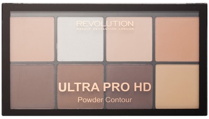 Paleta do konturowania twarzy - Makeup Revolution HD Pro Powder Contour — Zdjęcie N1