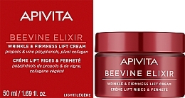 Lekki krem przeciwzmarszczkowy ujędrniający i liftingujący - Apivita Beevine Elixir Wrinkle & Firmness Lift Cream Light Texture — Zdjęcie N2