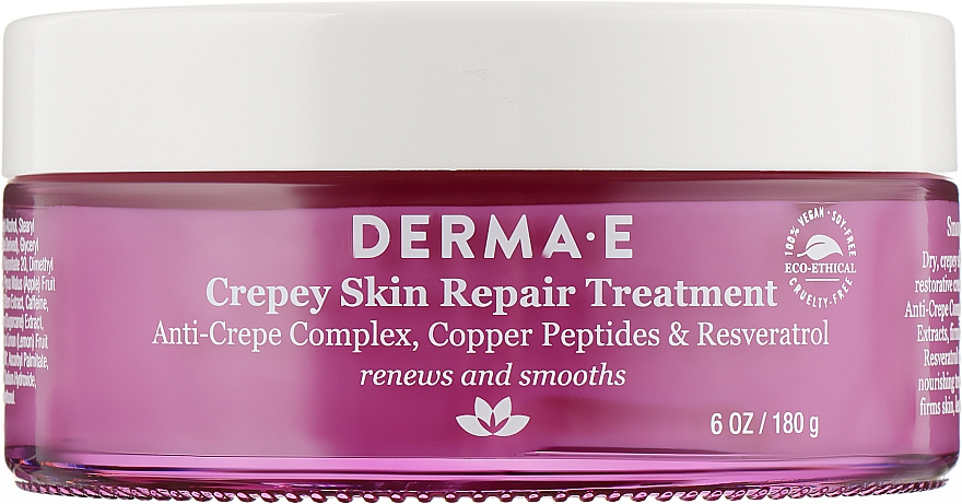 Regeneracja skóry przeciwstarzeniowej - Derma E Crepey Skin Repair Treatment — Zdjęcie N1