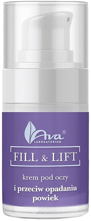 Krem pod oczy - Ava Laboratorium Fill & Lift Eye-Contour Cream — Zdjęcie N1