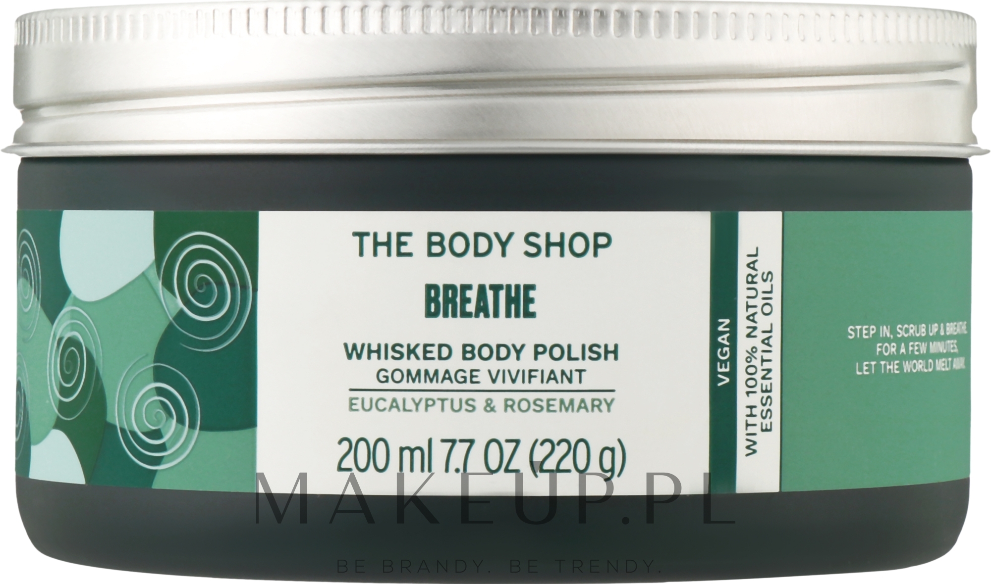 Peeling do ciała - The Body Shop Breathe Whisked Body Polish — Zdjęcie 200 ml