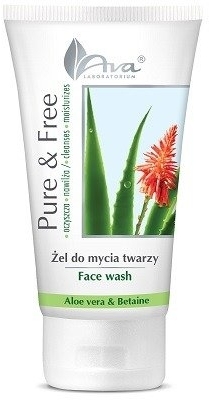 Żel do mycia twarzy - AVA Laboratorium Pure & Free — Zdjęcie N1