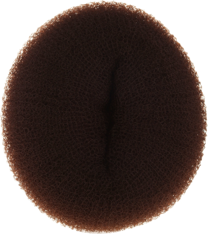 Wypełniacz koka, 15 x 6,5 cm, brązowy - Ronney Professional Hair Bun 056 — Zdjęcie N1