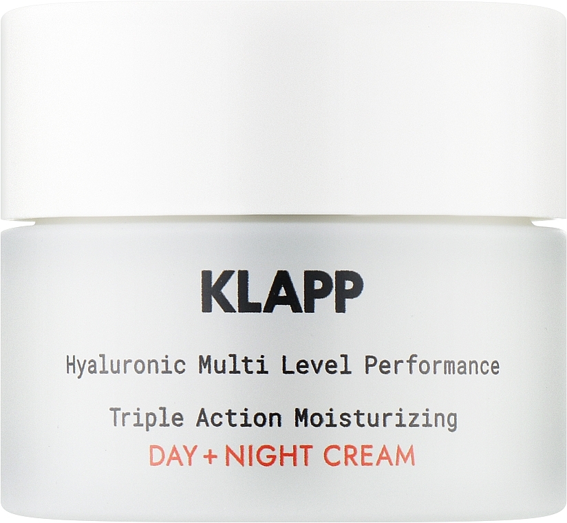 Krem nawilżający na dzień i na noc o potrójnym działaniu - Klapp Balance Triple Action Moisturizing Day + Night Cream — Zdjęcie N1