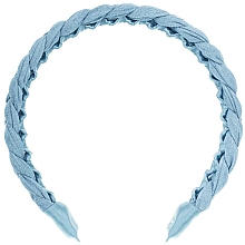 Opaska do włosów, niebieska - Invisibobble Hairhalo Miss Denim Headband — Zdjęcie N2