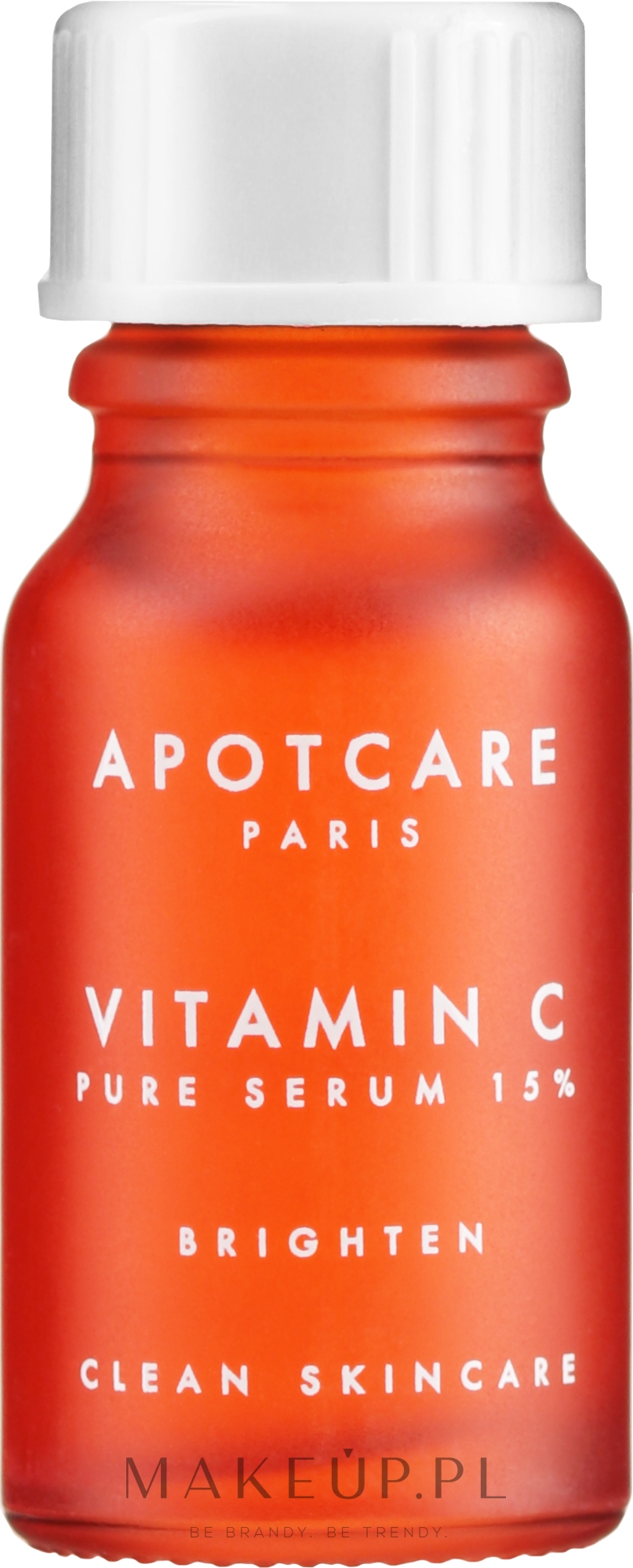 Rozjaśniające serum do twarzy z witaminą C - Apotcare Pure Seurum Vitamin C — Zdjęcie 10 ml