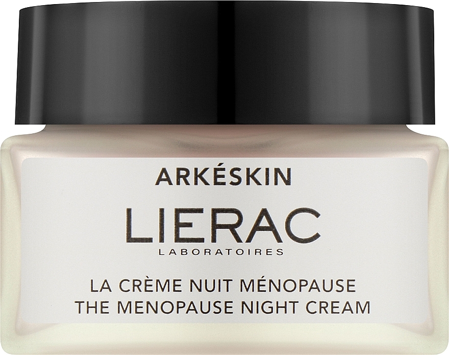 Krem do twarzy na noc - Lierac Arkeskin The Menopause Night Cream