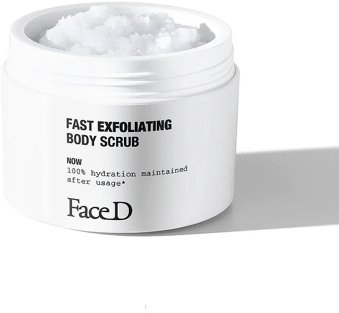 Złuszczający peeling do ciała - FaceD Fast Exfoliating Body Scrub — Zdjęcie N2