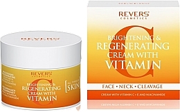 Krem rozjaśniający do twarzy i szyi - Revers Brightening Regenerating Cream with Vitamin C  — Zdjęcie N1