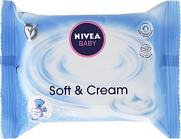 Chusteczki nawilżające dla dzieci 20 szt - NIVEA BABY Soft & Cream Cleansing Wipes — Zdjęcie N1