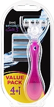 Kup Maszynka do golenia + 4 wymienne	wkłady - Wilkinson Sword Hydro Silk 3