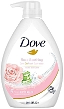 Kup Kojący różany żel pod prysznic (z pompką) - Dove Go Fresh Soothing Rose Body Wash
