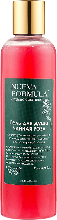 Żel pod prysznic z różą herbacianą - Nueva Formula — Zdjęcie N1
