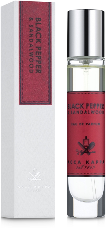 Acca Kappa Black Pepper & Sandalwood - Woda perfumowana (mini) — Zdjęcie N1