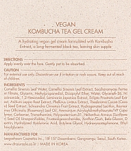 Wegański krem-żel do twarzy z ekstraktem z kombuchy - Dr.Ceuracle Vegan Kombucha Tea Gel Cream — Zdjęcie N3