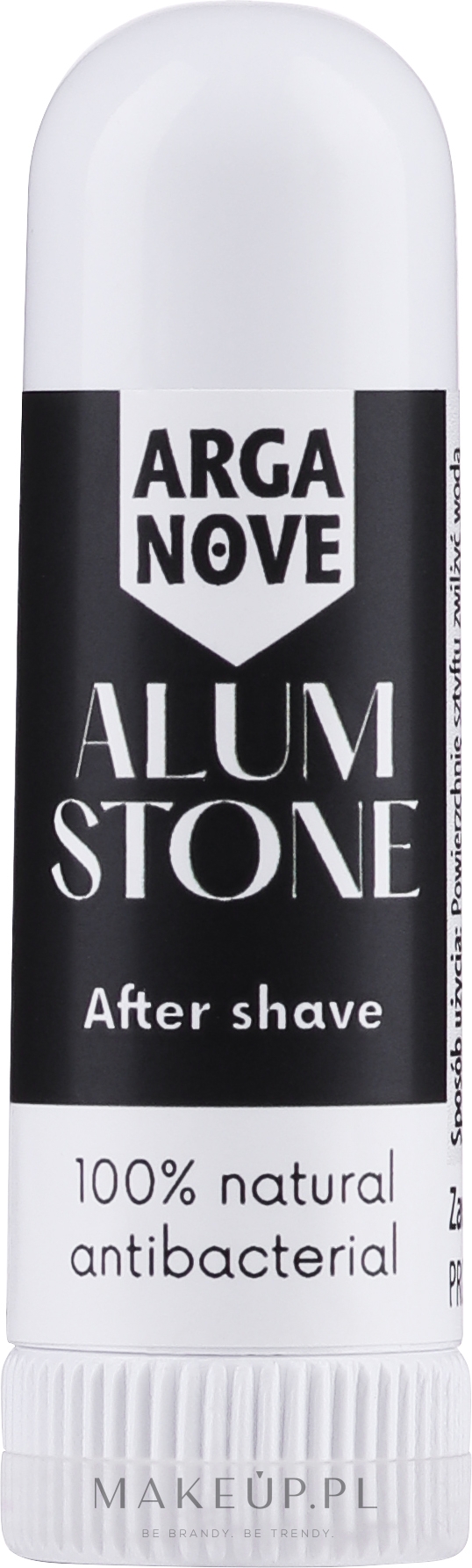 Ałun w sztyfcie na skaleczenia po goleniu i depilacji - Arganove Alun Deodorant Stick After Shaving And Depilation  — Zdjęcie 5 g