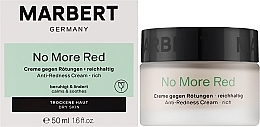 Krem przeciw zaczerwienieniom do skóry suchej - Marbert No More Red Anti-Redness Cream Rich — Zdjęcie N2