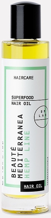 Olejek do włosów - Beaute Mediterranea Hemp Line Superfood Hair Oil — Zdjęcie N1
