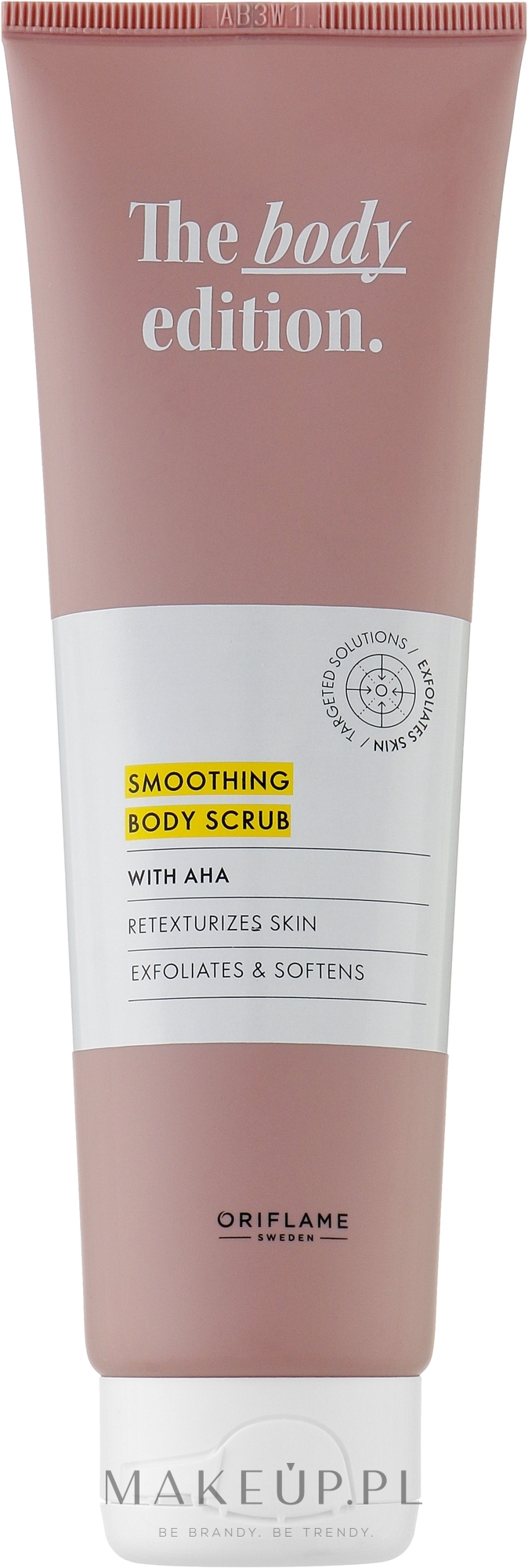 Odżywczy peeling myjący - Oriflame The Body Edition Smoothing Body Scrub — Zdjęcie 150 ml