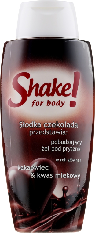 Pobudzający żel pod prysznic Słodka czekolada - Shake For Body