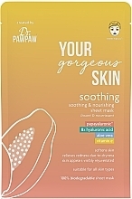 Kup Maska w płachcie - Dr. PAWPAW Your Gorgeous Skin Soothing Sheet Mask