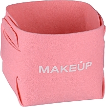 Organizer na kosmetyki, różowy Beauty Basket - MAKEUP Desk Organizer Pink — Zdjęcie N2