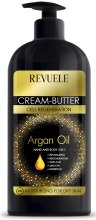 Kup Nawilżający krem-masło do rąk i ciała 5 w 1 z olejem arganowym - Revuele Argan Oil Cream-Butter