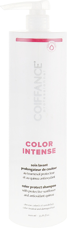 Szampon do ochrony koloru włosów suchych i farbowanych - Coiffance Professionnel Intense Color Shampoo — Zdjęcie N3