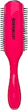 Szczotka do włosów D4, czarno-różowa - Denman Original Styling Brush D4 Asian Orchid — Zdjęcie N2