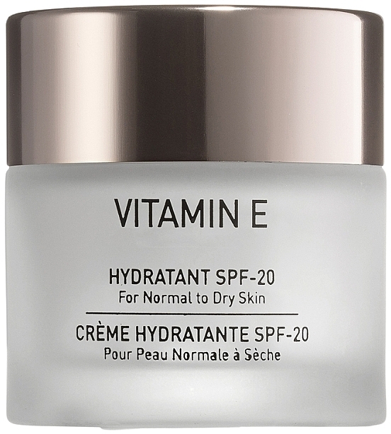 Nawilżający krem do twarzy do skóry suchej z witaminą E i filtrem SPF 17 - Gigi Vitamin E Moisturizer for dry skin SPF 17
