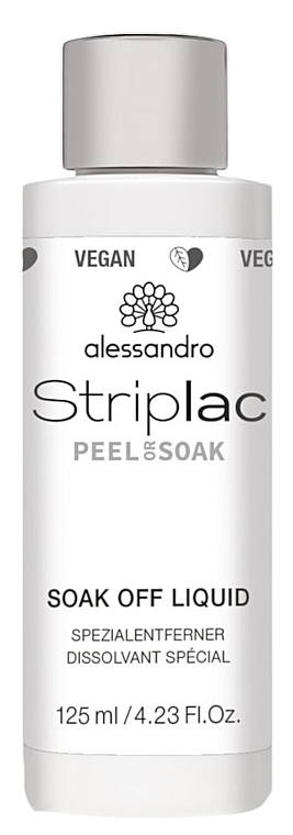 Płyn do usuwania lakieru metodą soak-off - Alessandro International Striplac Peel Or Soak Soak Off Liquid — Zdjęcie N1