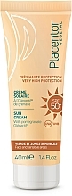 Kup Krem przeciwsłoneczny do twarzy i obszarów wrażliwych - Placentor Vegetal Sun Cream SPF50+
