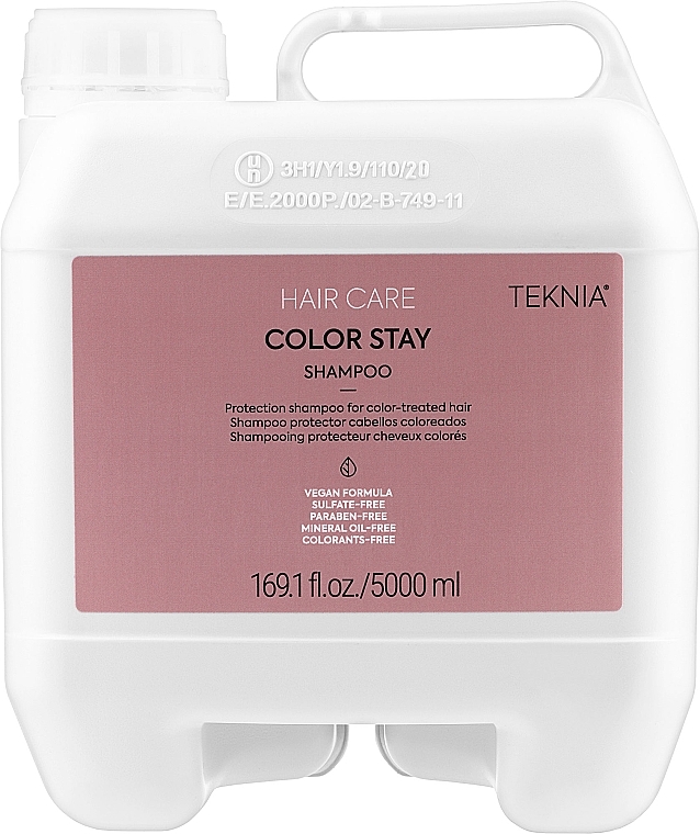 Ochronny szampon bez siarczanów do włosów farbowanych - Lakmé Teknia Color Stay Shampoo — Zdjęcie N4