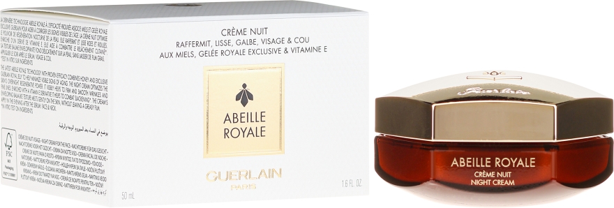 Ujędrniający krem do twarzy na noc - Guerlain Abeille Royale Night Cream — Zdjęcie N1