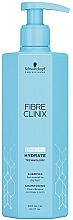 Nawilżający szampon do włosów - Schwarzkopf Professional Fibre Clinix Hydrate Shampoo — Zdjęcie N1