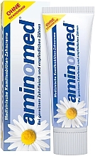 Kup Pasta do zębów z kwiatami rumianku, bez dwutlenku tytanu - Aminomed 