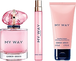 Giorgio Armani My Way Nectar - Zestaw (edp/90+ edp/10ml + b/lot/50ml) — Zdjęcie N3