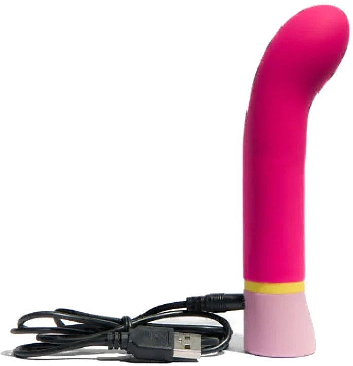 Wibrator dopochwowy, fuksja - Platanomelon Genio Basics Vibrador Vaginal Fucsia — Zdjęcie N1