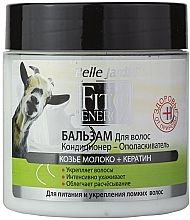Balsam do łamliwych włosów Kozie mleko i keratyna - Belle Jardin Fito Energia Balm — Zdjęcie N1