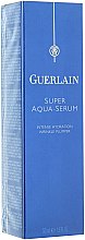 Nawilżające serum przeciwzmarszczkowe do twarzy - Guerlain Super Aqua-Serum — Zdjęcie N2
