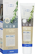Pasta do zębów z solą morską - Hanil Chemical Bay Salt Toothpaste — Zdjęcie N1