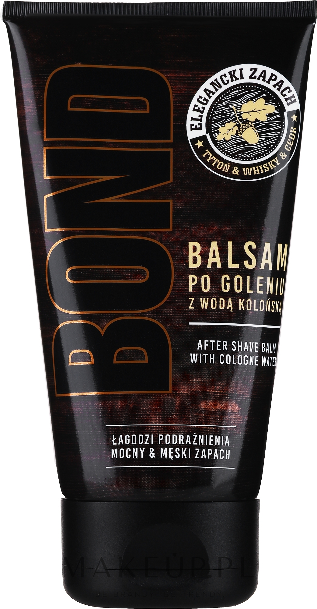 Balsam po goleniu - Bond Elegancki Zapach Tytoń Whisky Cedr — Zdjęcie 150 ml