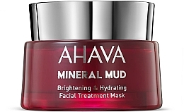 Rozjaśniająco-nawilżająca maska do twarzy - Ahava Mineral Mud Brightening & Hydrating Facial Treatment Mask — Zdjęcie N1