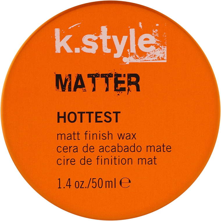 Matujący wosk do stylizacji włosów - Lakmé K.Style Matter Matt Finish Wax