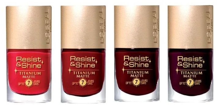 Lakier do paznokci - L'Oreal Paris Resist & Shine Titanium Nail Polish — Zdjęcie N1