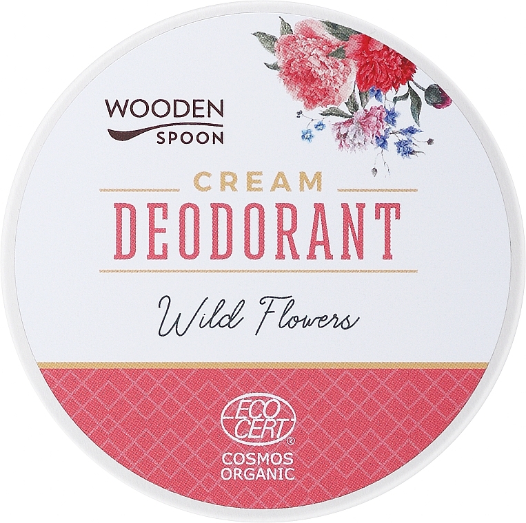 Dezodorant w kremie Dzikie kwiaty - Wooden Spoon Wild Flowers — Zdjęcie N1