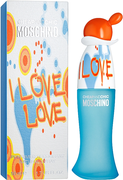 Moschino I Love Love - Dezodorant — Zdjęcie N2