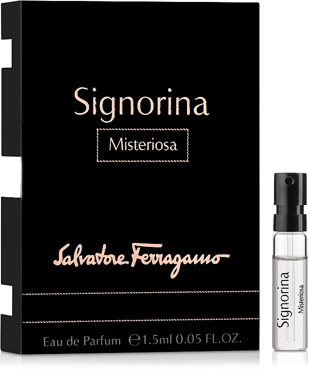 PREZENT! Salvatore Ferragamo Signorina Misteriosa - Woda perfumowana (próbka) — Zdjęcie N1