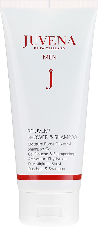 Nawilżający szampon i żel pod prysznic dla mężczyzn 2 w 1 - Juvena Rejuven Men Moisture Boost Shower & Shampoo Gel — Zdjęcie N2