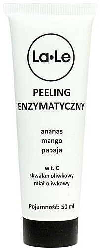 Peeling enzymatyczny z ananasem, mango i papają - La-Le Facial Enzyme Peel — Zdjęcie N1